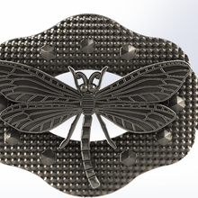 libélula hebilla 3d print model - Mito3D