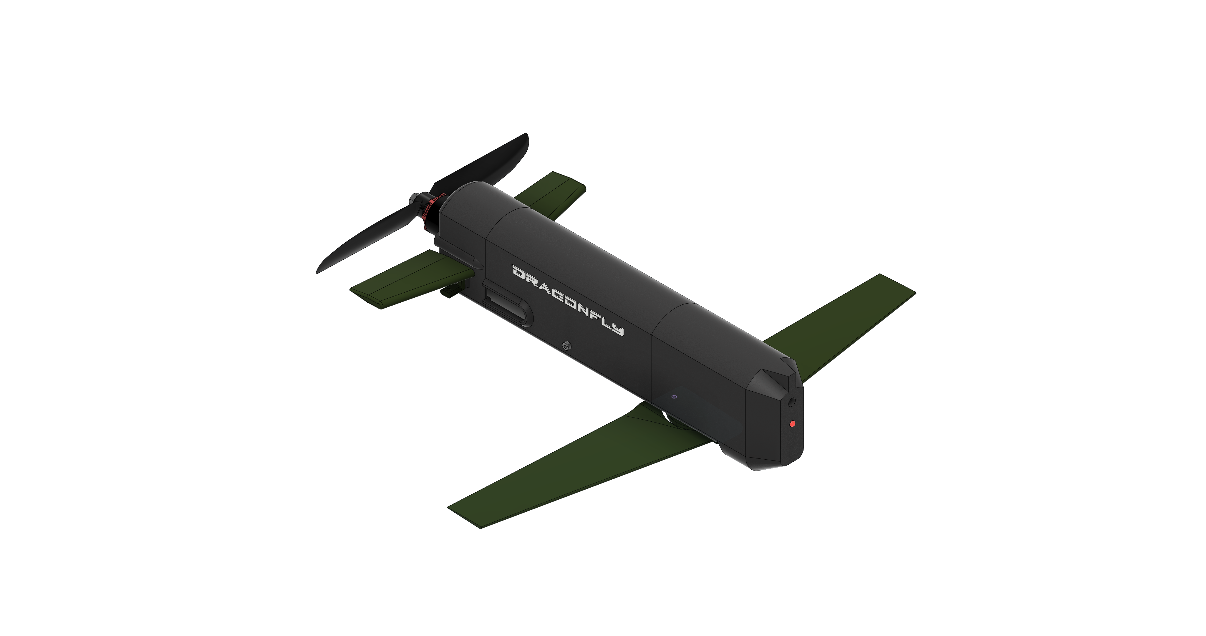 libélula zangão canivete estilo 3d imprimível gadget robô militares rc tecnologia carro rádio controlada inspeção espião míssil impressão arduino avião 3D print model - Mito3D