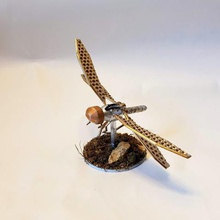 dragonfly Drohne Kunst Roboter form mock-up design warhammer 3d print model - Mito3D