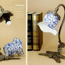 libellule lampe décor décoration cadeau Accueil maison lumière bulbe lunette outils 3d print model - Mito3D