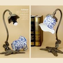 libélula de la lámpara casa decoración regalo luz tbulb toolmoon zbrush rhino 3d print model - Mito3D