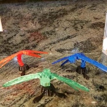 dragonfly stand toy 3d print model - Mito3D