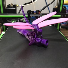 dragonfly various wings 3d print model - Mito3D