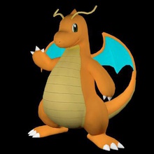 dragonite pokemon juego ir de jugador nintendo charizard pikachu dragón mewtwo 3d print model - Mito3D