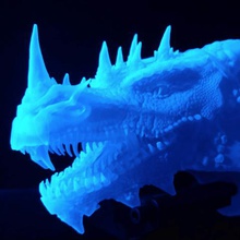 dragonology ii head hd Kunst Drachen in hoher Auflösung Skulptur zbrush 3d print model - Mito3D