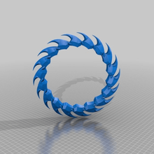 dragonring jewelry rings 3d print model - Mito3D