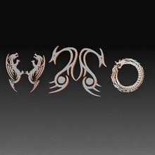 ejderhalar 2 gadget hayvan yaratık Sanat yazdırılabilir model high poly 3d print model - Mito3D