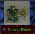 dragoon racoon battle beasts series 2 39 Game beast 3d print model - Mito3D