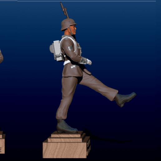 dragone soldato militare chile cileno guerra Armi colpi 3D print model - Mito3D