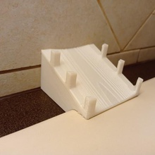drenar cobrir cozinha gotejamento bandeja caçarola 3d print model - Mito3D
