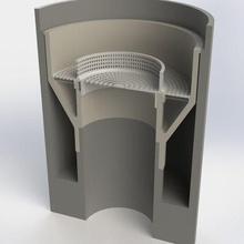 drenaje filtrar desague bricolaje diy filtro jardín aire libre 3d print model - Mito3D