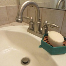 draining soap dish bathroom 3d print model - Mito3D