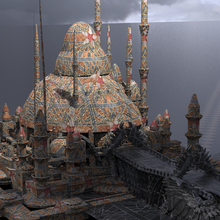 drake dragon temple 3 3d print model - Mito3D