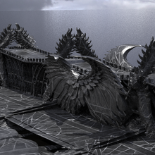 Erpel Drachen Tempel Brücke 3d print model - Mito3D