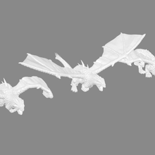 drakon miniatures remixes valandar drake art les créatures warhammer dessus de table rpg pathfinder miniature koe rois la guerre goldrake frostgrave fantaisie dragon le mdn jeu plateau 3d print model - Mito3D