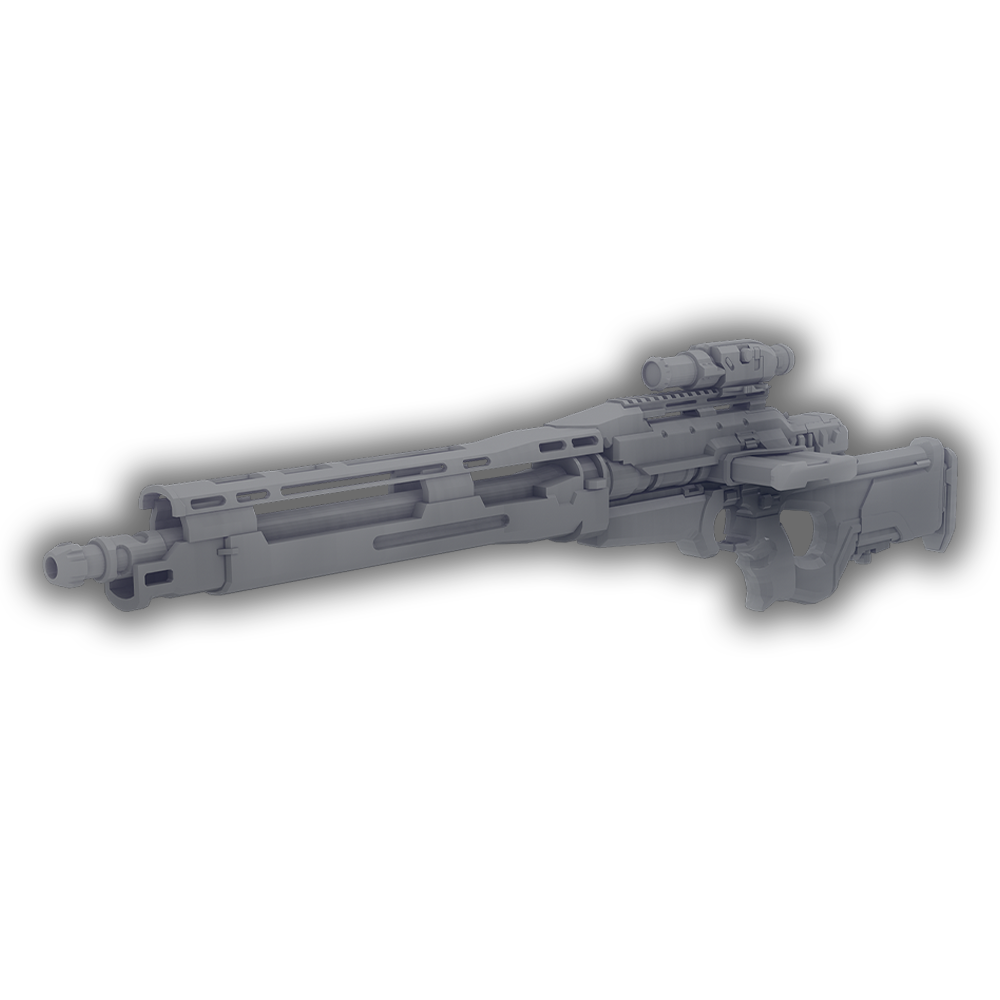 drakon sniper rifle gun guns callofduty call duty rifles assault 3D print model - Mito3D