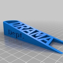 drama departamento puerta herramienta 3d impresión 3d print model - Mito3D