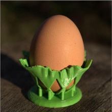 draped egg cup home storage useful design utensil cuisine boiled thinking 3d print model - Mito3D