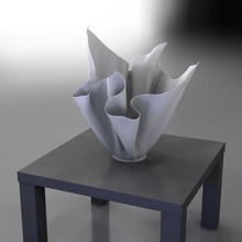 tendaggi - vaso di serie casa il pot fiori fiore-contenitore flowervase la pianta decorazione prodotti per camera art moderna design scultura interni mobili 3d print model - Mito3D