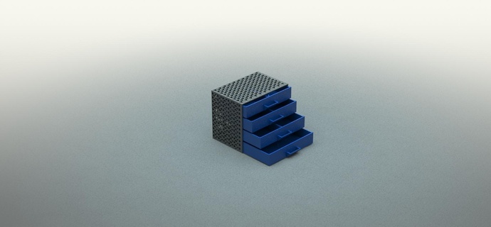 gaveta caixa material Ferramentas 3d print model - Mito3D