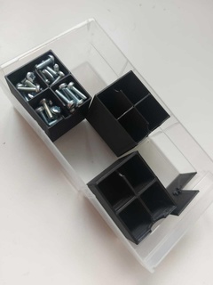 drawer divider lidl drawers 4 compartments organizer screws separator 3d print model - Mito3D
