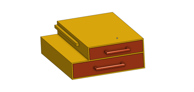 drawer ender 3 pro creality 3dprint 3d print model - Mito3D