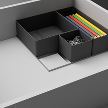 drawer organizer organiser sorting modular parametric box tray assortment 3d print model - Mito3D