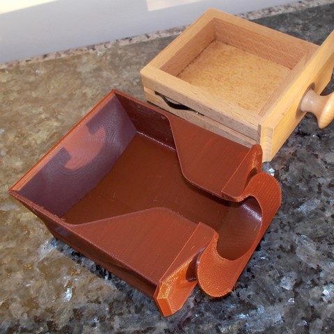 tiroir peugeot moulin à café la maison mill 3D print model - Mito3D