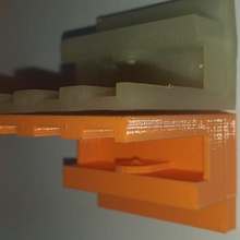 tiroir support pour rail divers de soutien 3d print model - Mito3D