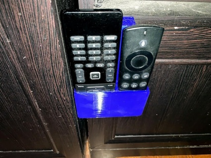 drawer remote holder remote control remote control holder remote holder organization home office desk  3d print model - Mito3D
