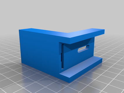 cassetto diapositiva sostituzione staffa drawer slide cassetti parti 3d print model - Mito3D