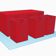 drawers viewing holes 3d print model - Mito3D