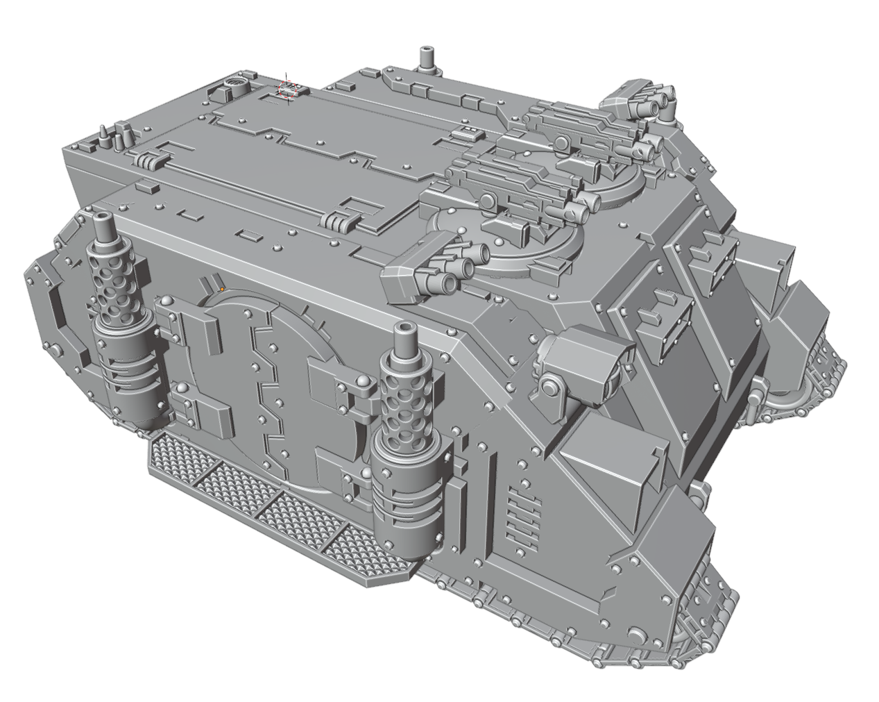 dread unicorn apc tabletop 28mm game transport 3D print model - Mito3D