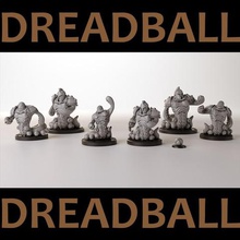 dreadball takım oyun Romantik 3d print model - Mito3D