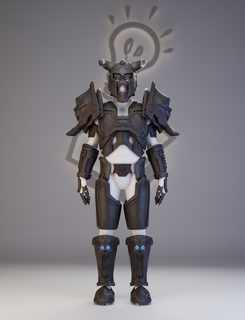 cuirassé tenue combat monde warcraft étage 3 cosplay assiette champion guerrier blizzcon armure 3d print model - Mito3D