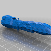 dreadnaught class pesado cruzador jogos Estrela guerras brinquedo 3d print model - Mito3D