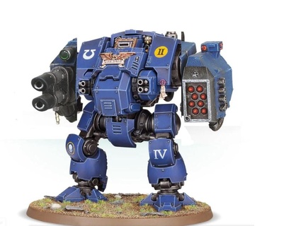 dreadnought + venerable redemptor lascannon missile 10th 30k spacemarine spacemarines pewpew 3d print model - Mito3D