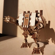 dreadnought warhammer 40k game wargame toy lasercut plywood spacemarines 3d print model - Mito3D