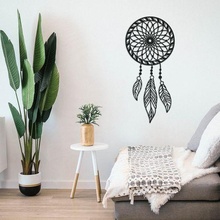 dream catcher wall art decor wings wing decoration home angel beautiful office bed bedroom dreamcatcher chaser 3d print model - Mito3D