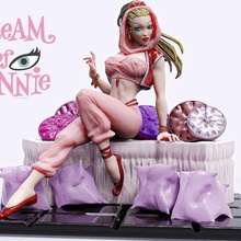 dream jeannie game genius jennie beautiful 3d print model - Mito3D