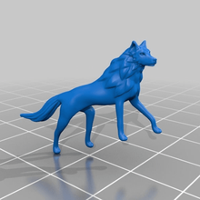 el sueño del lobo juego a los animales zbrush la vida silvestre salvaje escultura mascota modelo peludo pelaje doggo perro direwolf canino animal 3d print model - Mito3D
