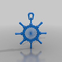 dreamcatcher roda jóias chaveiros 3d print model - Mito3D