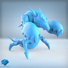 Dredeya aragosta gioco tavolo Giochi miniatura fantasia giocattolo creatura carattere crostaceo Bluewyvern 3d artista acqua mare sott'acqua 3d print model - Mito3D