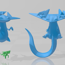 assustador dragões dragapulta Pokémon 3d print model - Mito3D