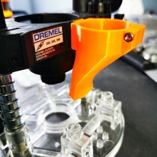 dremel 335 vacuum adapter tool milling fr se sen 3d print model - Mito3D