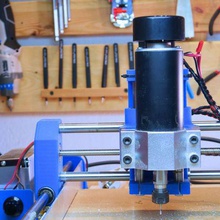 dremel cnc 500w spindle mount tool machine tools holder nikodem bartnik 3d print model - Mito3D