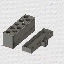 dremel collets holder tool 3d print model - Mito3D