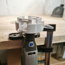 Dremel Labor Zentrifuge Kopf Biologie eppendorf Tube rotierend Werkzeug 3d print model - Mito3D