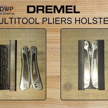 dremel Multifunktionswerkzeug Zange holster tool Werkzeug-Halter-Boxen 3d print model - Mito3D