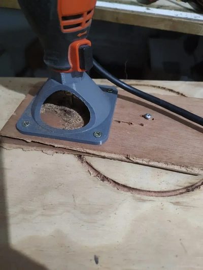 dremel roteador anexo +parafusar capacidades ferramentas ferramenta marcenaria madeira 3d print model - Mito3D